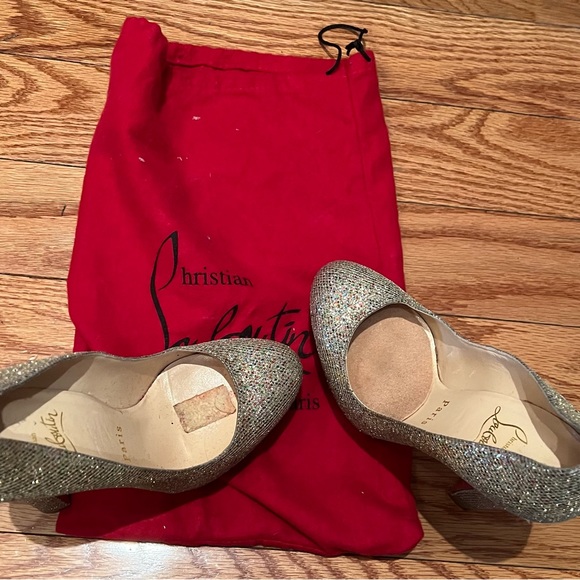 Christian Louboutin Glitter heels - Picture 9 of 9